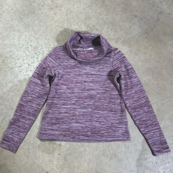 Columbia Heathered Purple Cowl Neck Sweater
Size XS - Picture 8 of 8